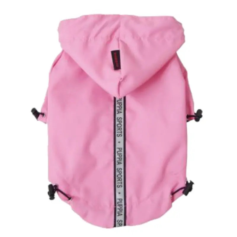 Base Jumper Windbreaker Dog Coat by Puppia - Pink