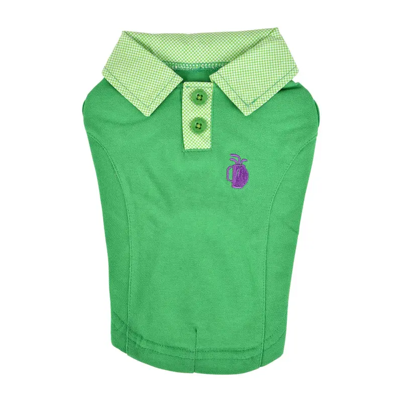 Caddie Dog Shirt By Puppia - Green