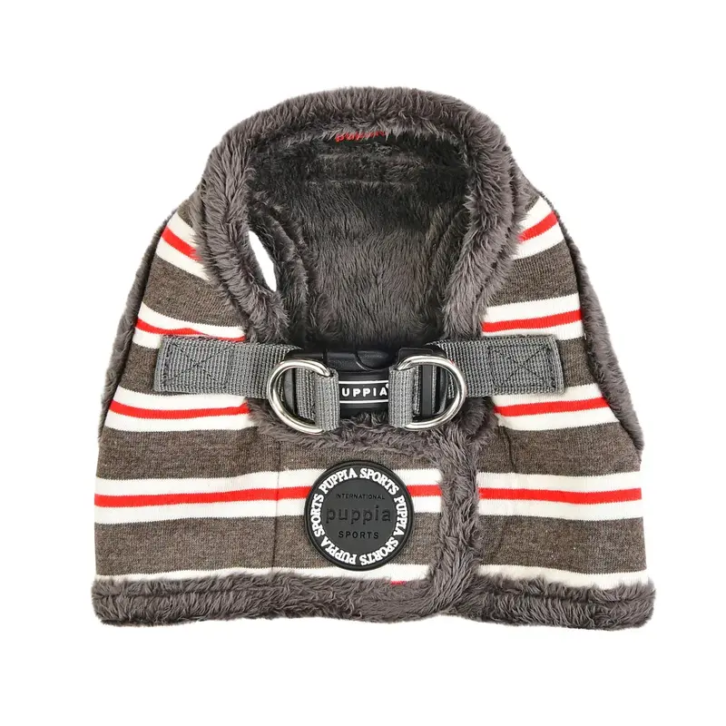 Rowdy Vest Dog Harness by Puppia - Dark Gray