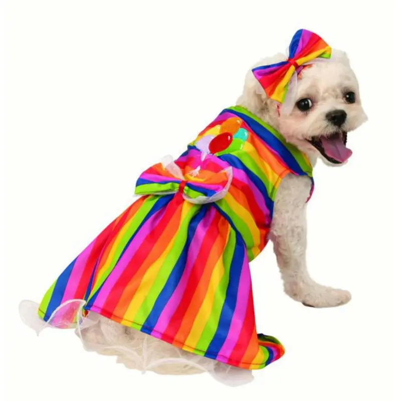 Rubies Rainbow Party Dog Dress