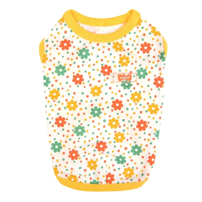 Vinca Dog Shirt by Puppia - Yellow