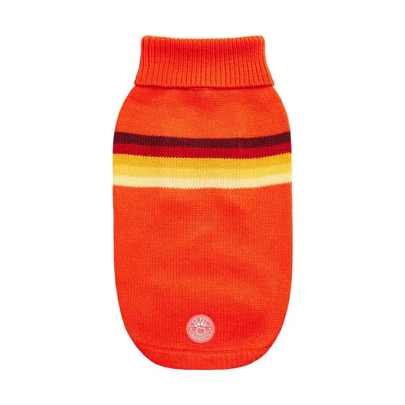 GF Pet Retro Dog Sweater - Orange