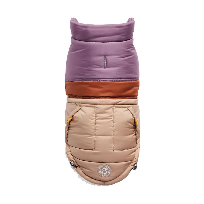 GF Pet Retro Puffer Dog Jacket - Sand