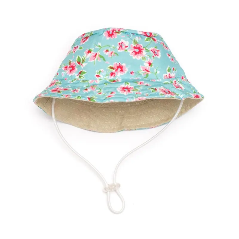 Worthy Dog Bucket Dog Hat - Watercolor Floral