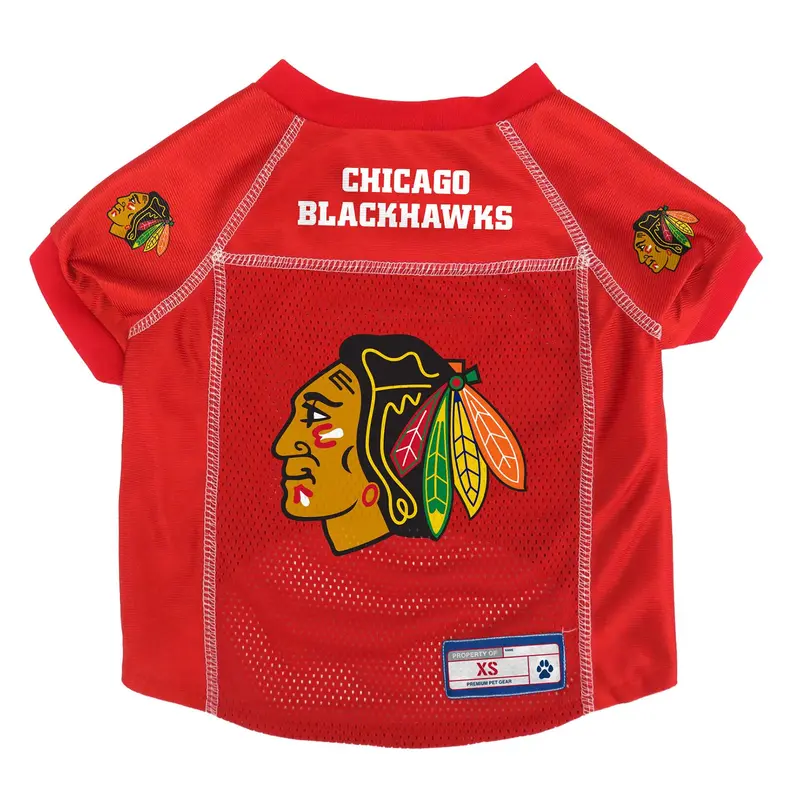 Chicago Blackhawks Dog Jersey - Red