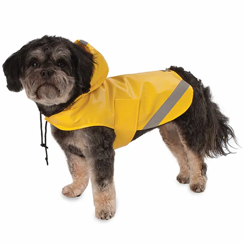 Petrageous London Dog Rain Slicker - Yellow