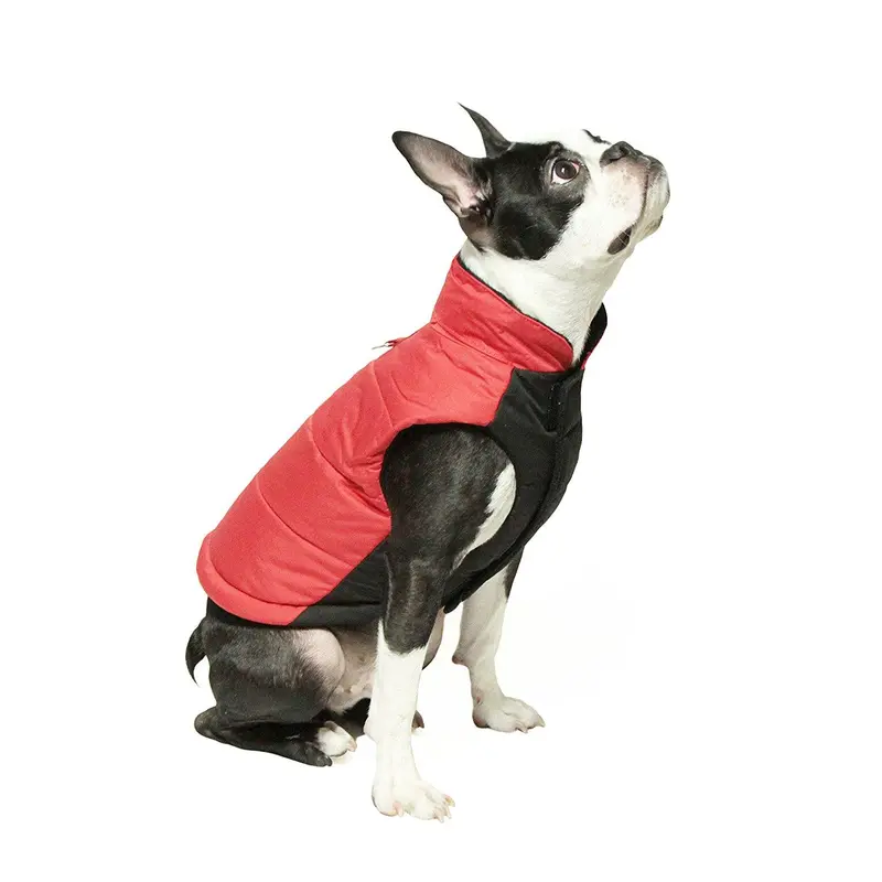Wind Parka Dog Coat by Gooby - Red