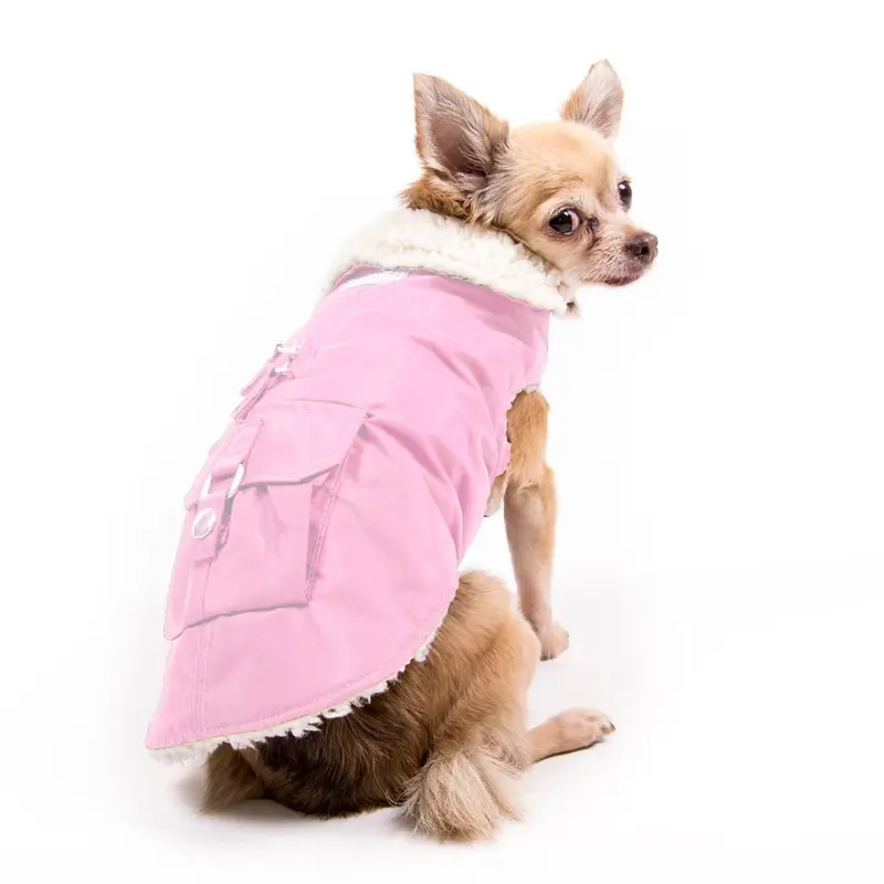 My Canine Kids Aspen Dog Parka - Pink 