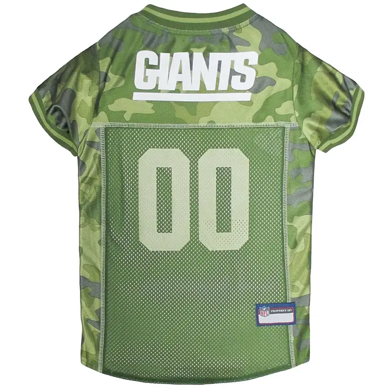 New York Giants Dog Jersey - Camo