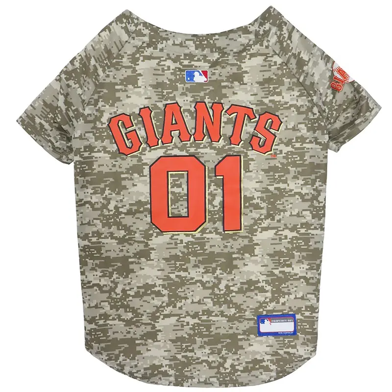 San Francisco Giants Dog Jersey - Camo