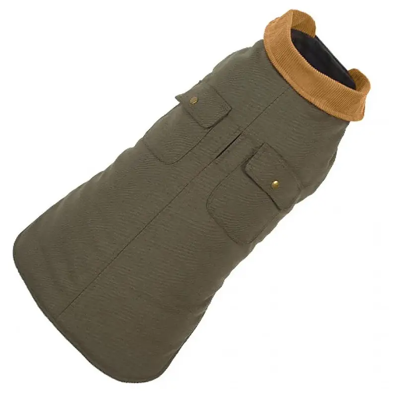 Chester Barn Dog Coat by Up Country - Green