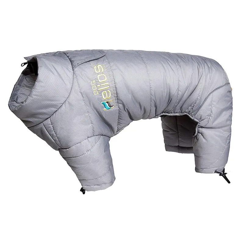 Pet Life Helios Thunder Full-Body Dog Coat - Grey