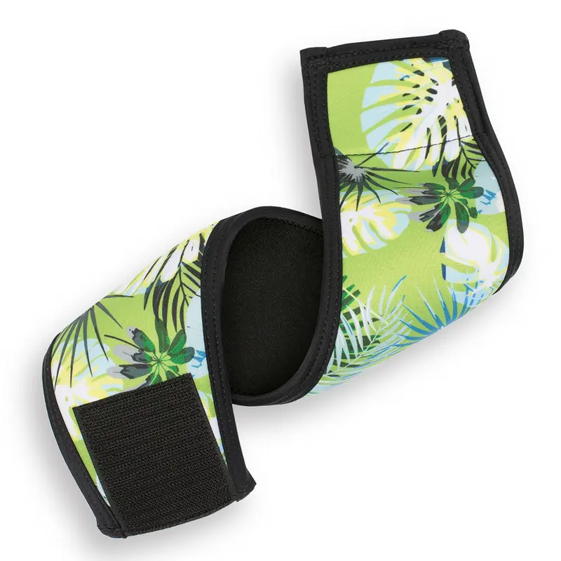 Playa Pup Dog Belly Band - Tropical Treasure Green