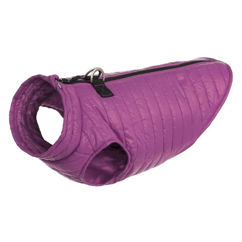 Gooby Puffer Dog Vest - Purple