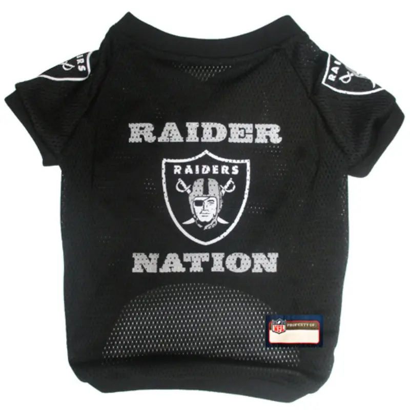 Las Vegas Raiders Slogan Dog Jersey - Raider Nation