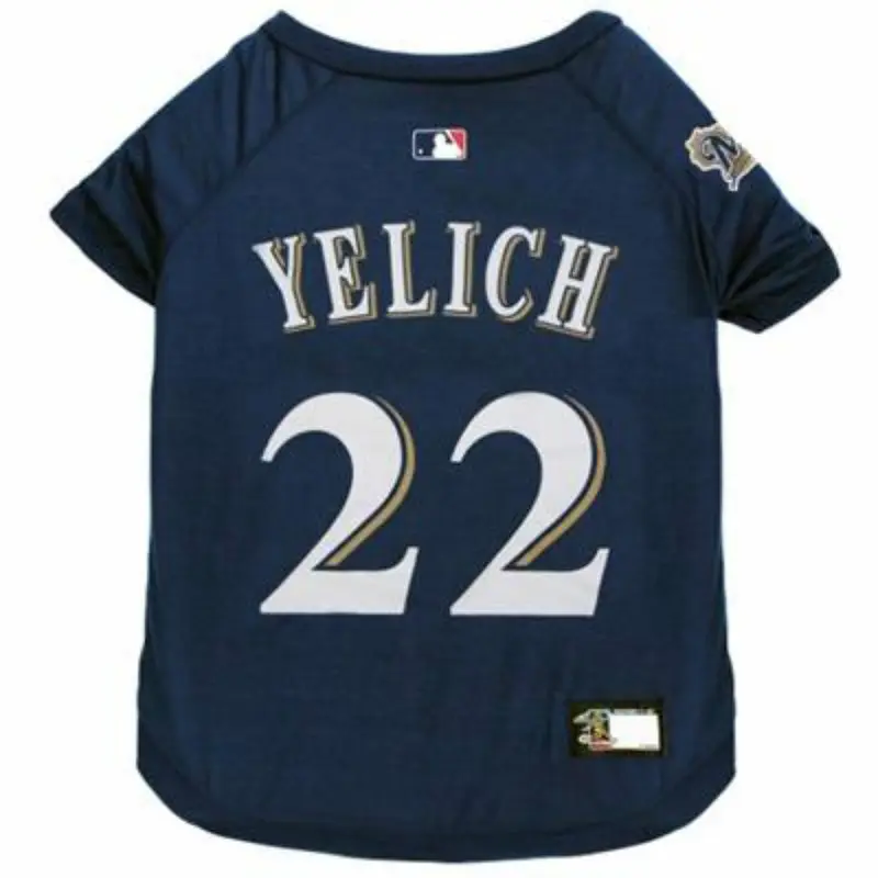 Milwaukee Brewers Christian Yelich Dog T-Shirt