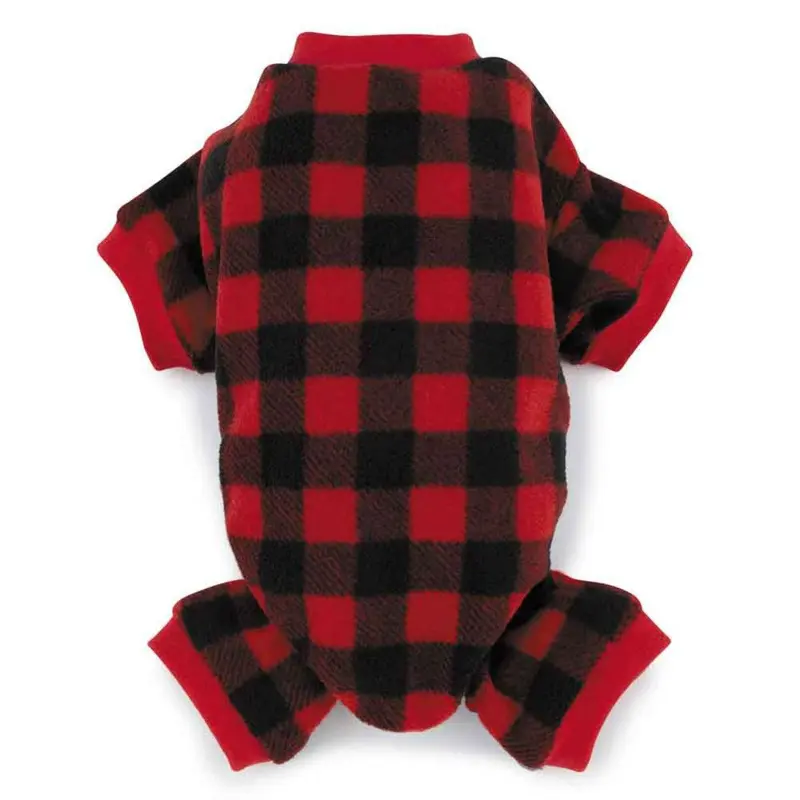 Casual Canine Buffalo Check Dog Pajamas