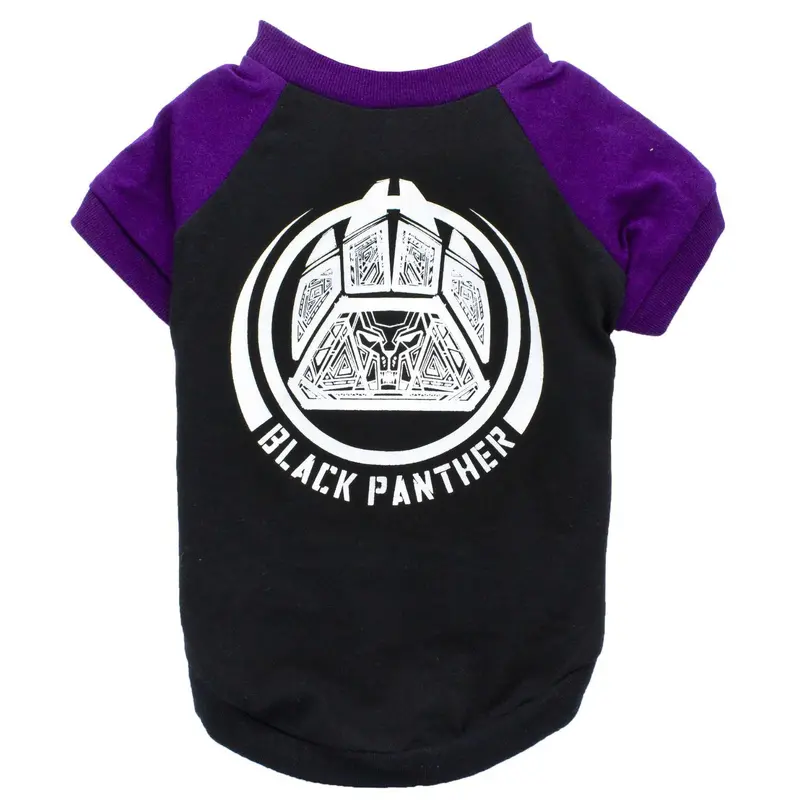 Marvel Comics Black Panther Dog Shirt - Avengers Infinity War