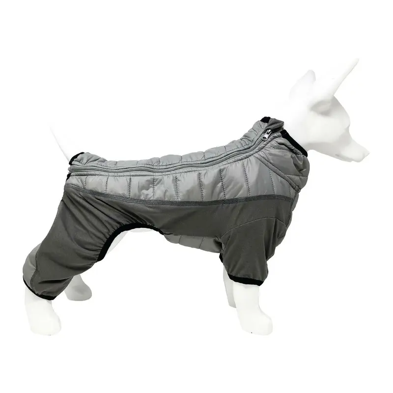 Pet Life Aura-Vent Full Body Dog Jacket - Gray