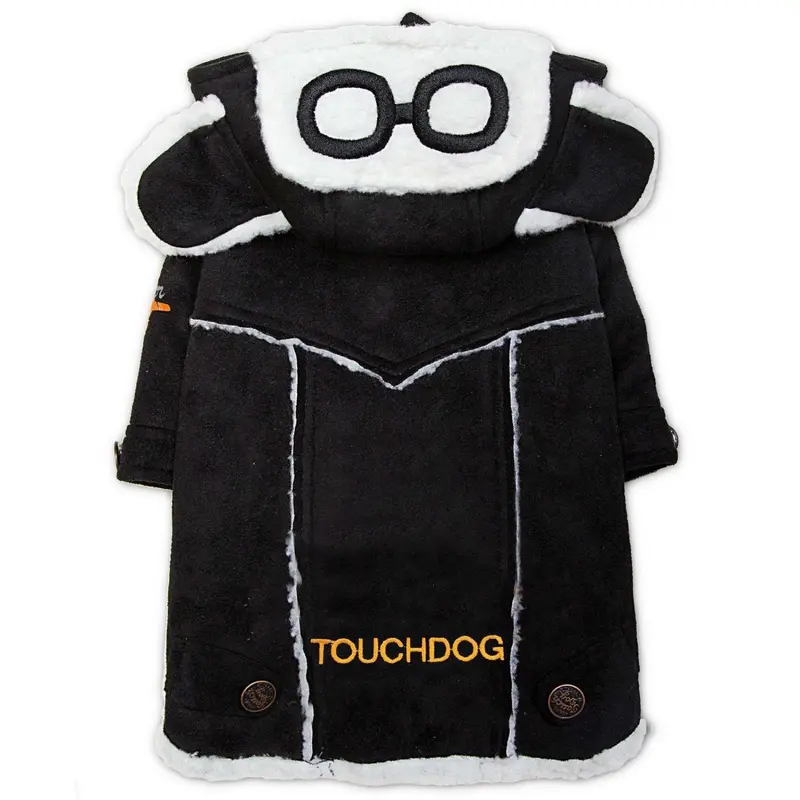 Pet Life Touchdog Tuskegee Winter Dog Coat - Black