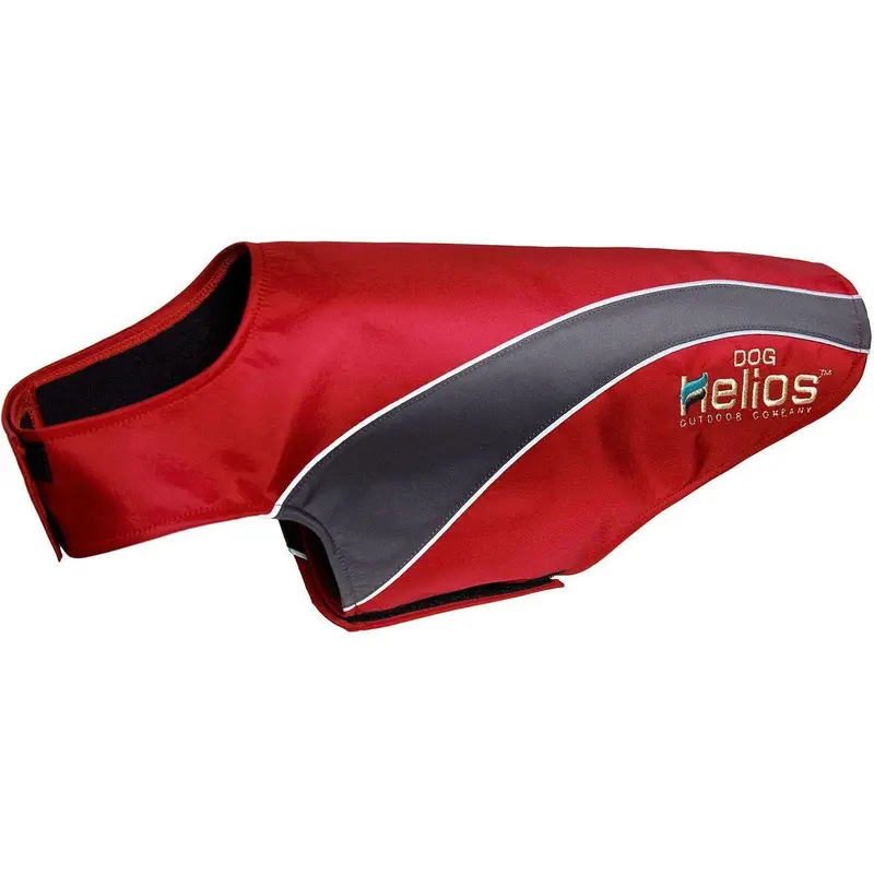 Pet Life Helios Octane Neoprene Dog Coat - Red/Gray