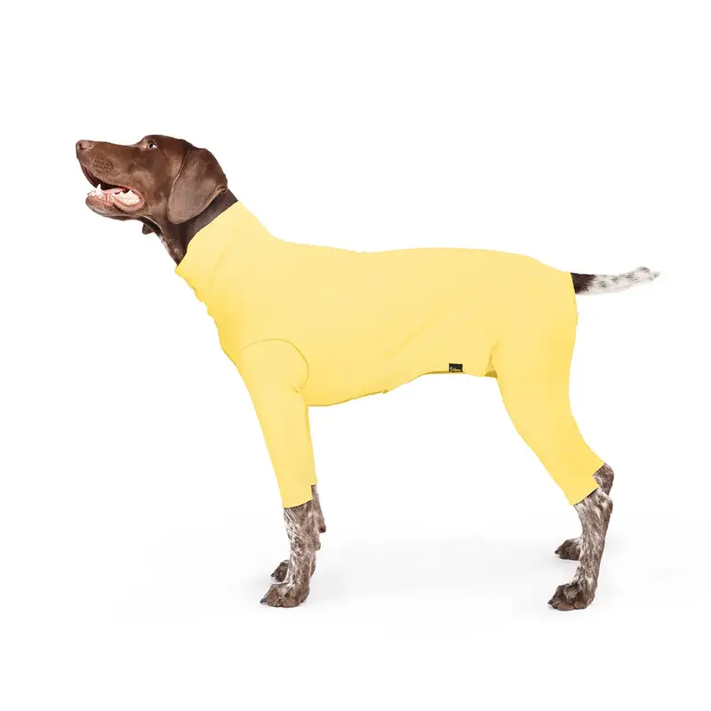 Gold Paw Sunsie Shield Dog Onesie - Butter