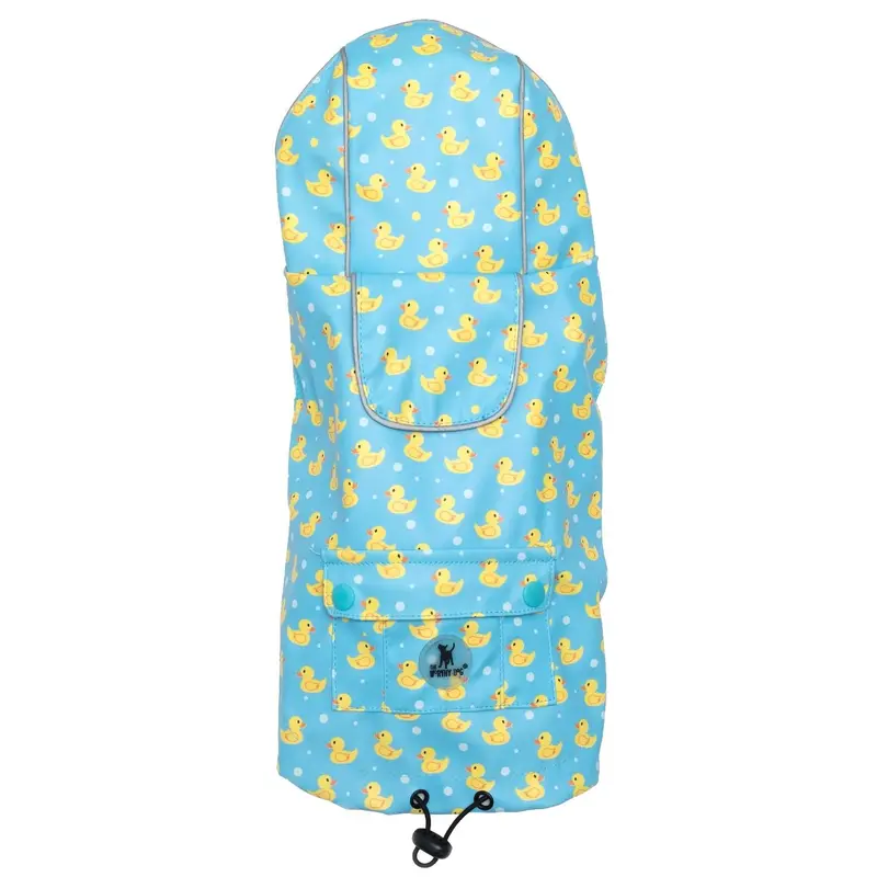 Worthy Dog London Dog Raincoat - Rubber Duck