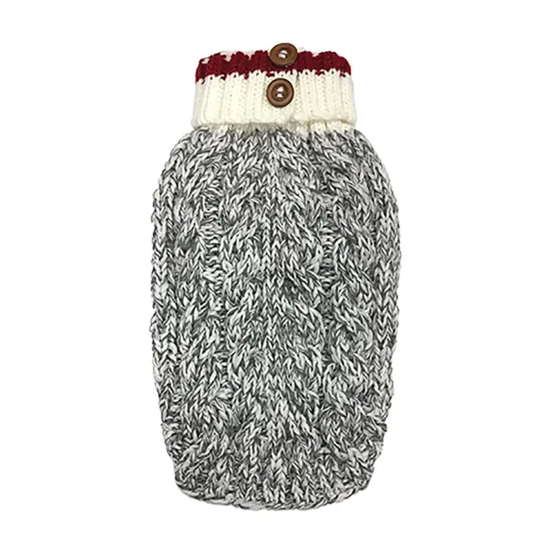 foufou Dog Cable Knit Dog Sweater - Heritage