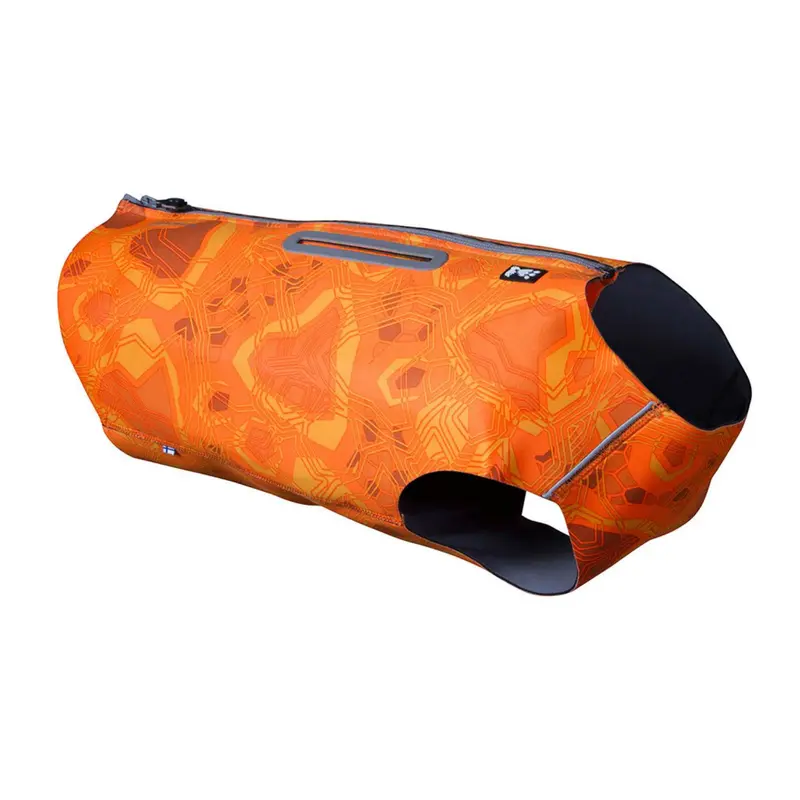 Hurtta Swimmer Bug Blocker Dog Vest - Orange Camo