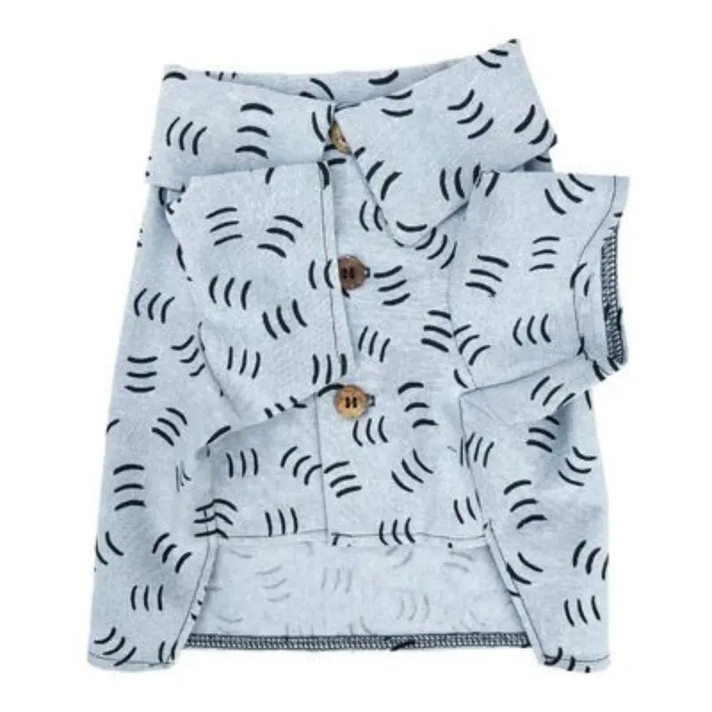 Dog Threads Trois Pont Chambray Dog Shirt