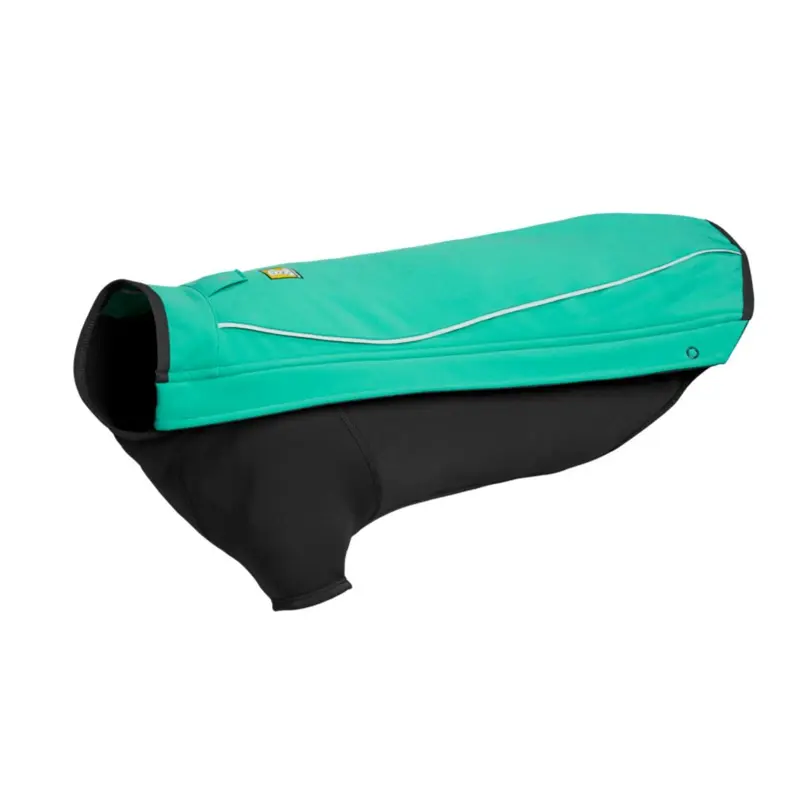 Cloud Chaser Soft Shell Dog Jacket by RuffWear - Aurora Teal
