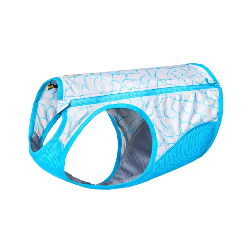 RuffWear Swamp Cooler Zip Dog Vest - Biolumin Blue