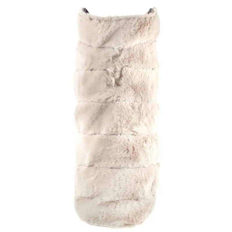 Worthy Dog Fur Dog Coat - Beige