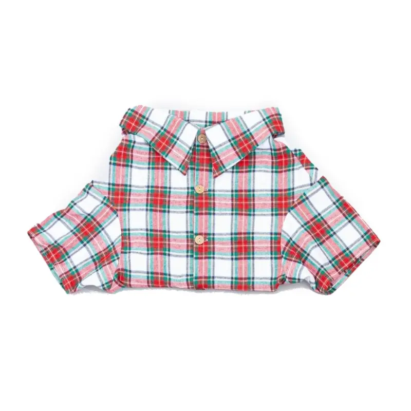 Chalet Flannel Dog Shirt by Dog Threads