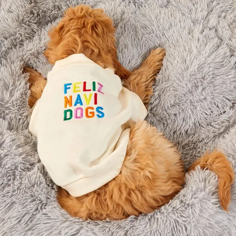 Dog Threads Feliz Navi Dog Sweater