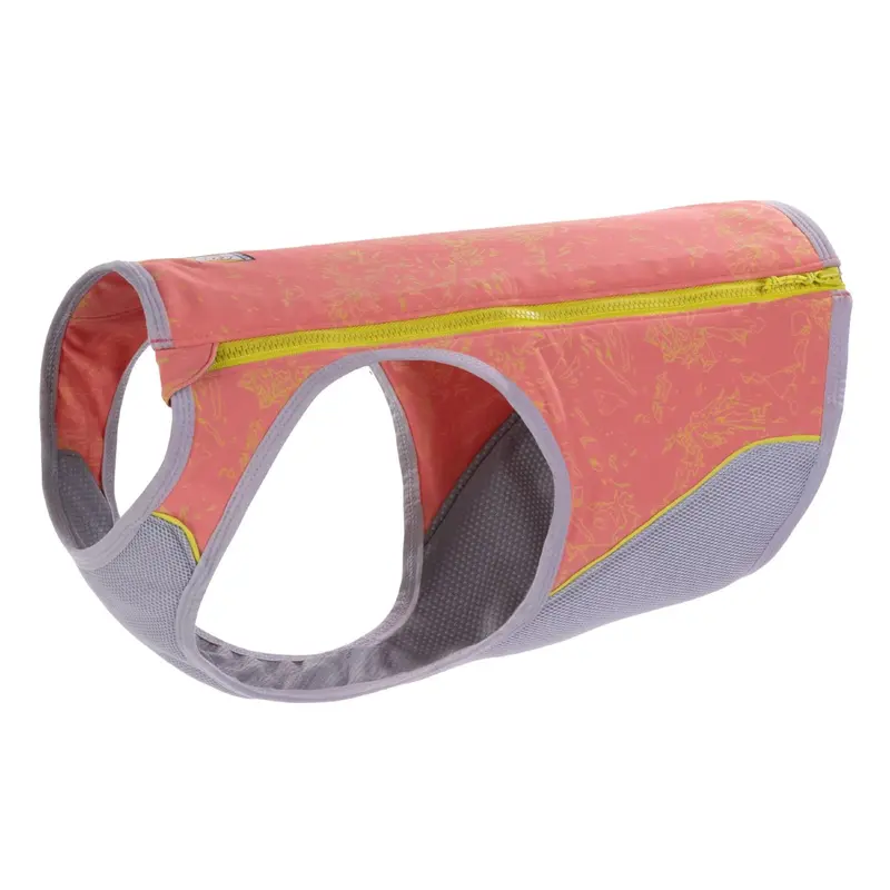 RuffWear Swamp Cooler Zip Dog Vest - Salmon Pink