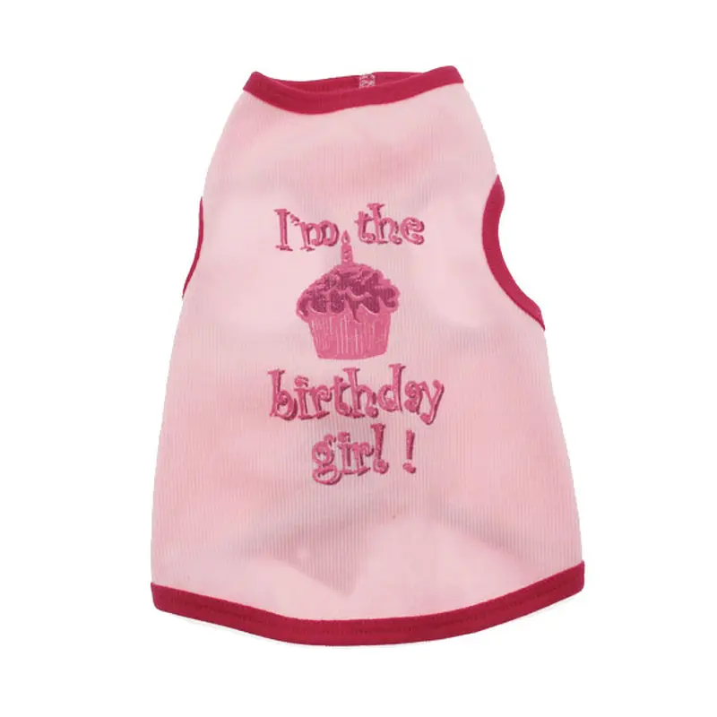 I See Spot Birthday Girl Dog Tank Top - Pink