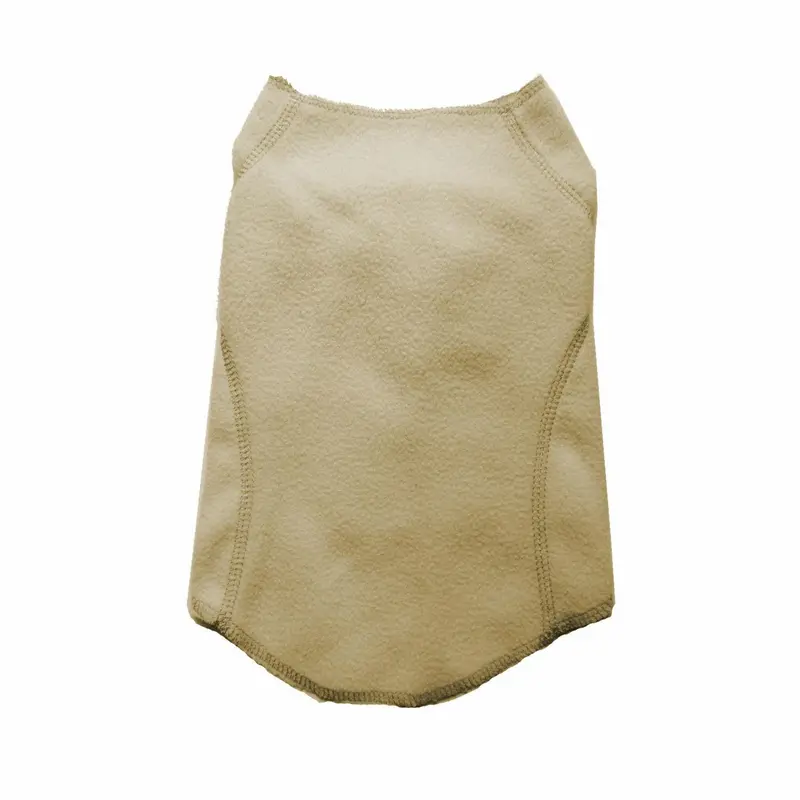 My Canine Kids Fleece Jumper Dog Sweater - Camel
