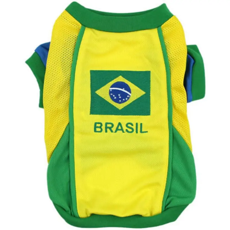 Parisian Pet Team Brazil Dog Jersey