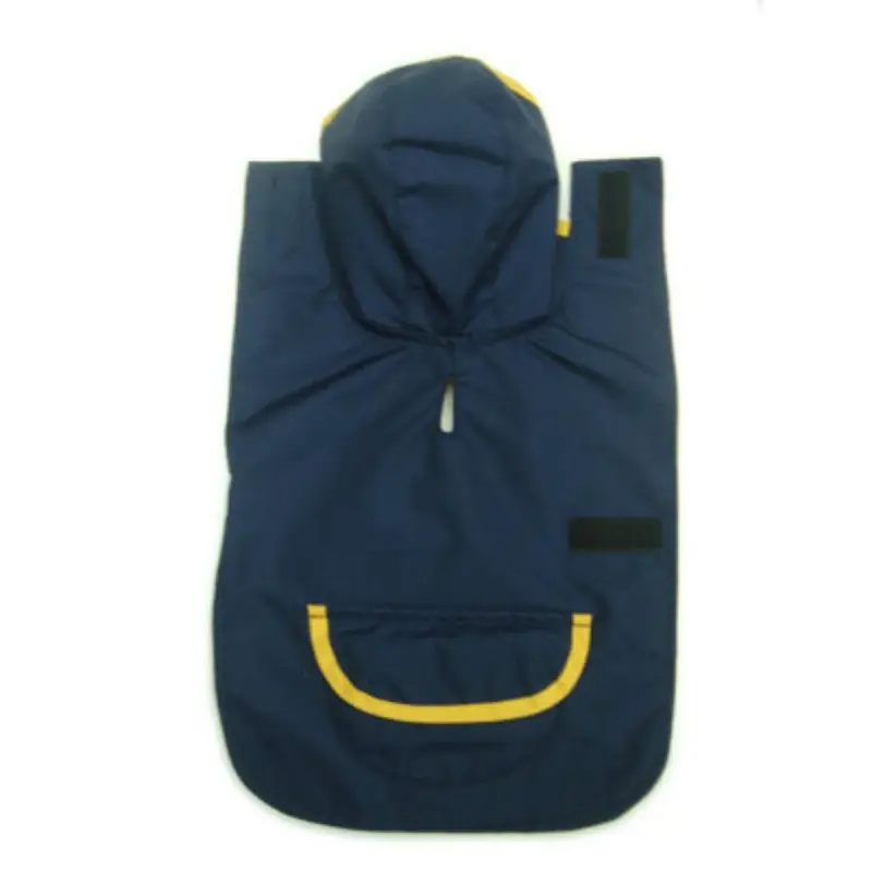 RuffLuv NYC Singing in the Rain Dog Raincoat - Navy
