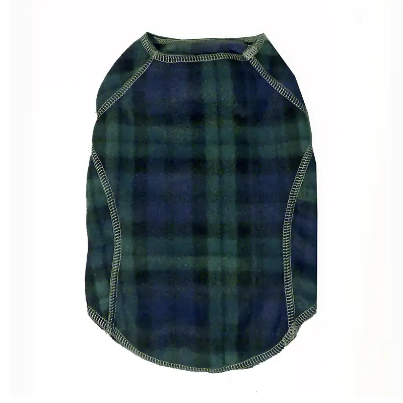Cloak & Dawggie Stretch Fleece Dog Sweater - Black Watch