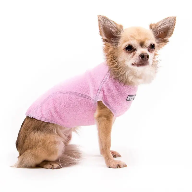 My Canine Kids Fleece Jumper Dog Sweater - Pink