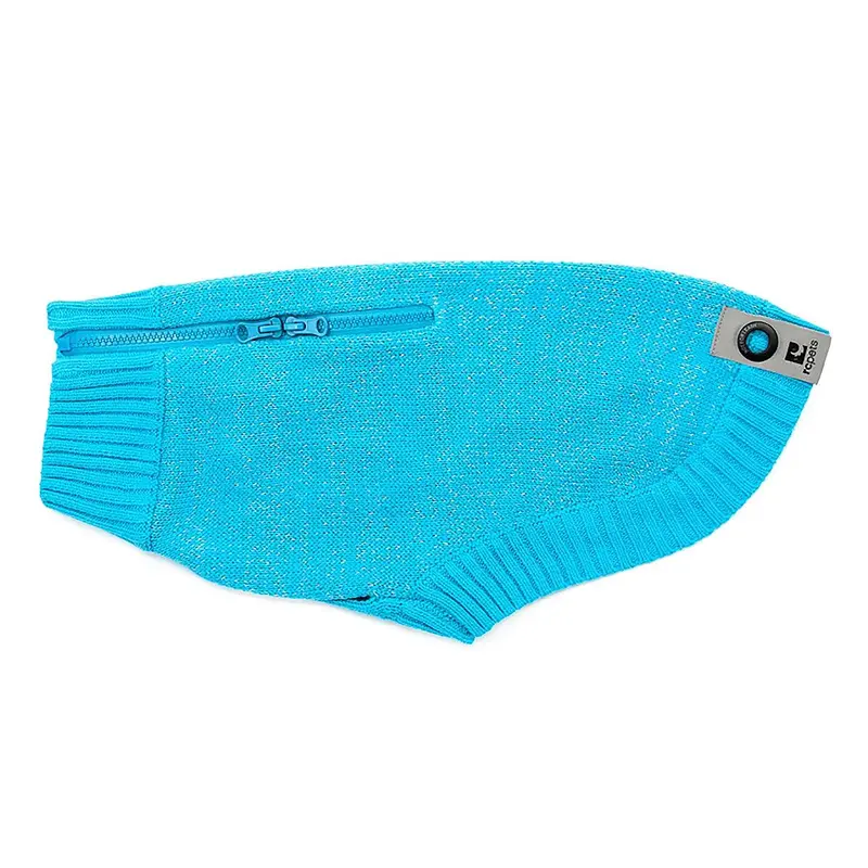 Polaris Reflective Dog Sweater - Teal