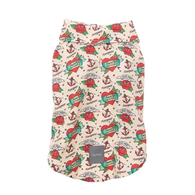 FuzzYard Ink'd Up Button-Up Dog Shirt