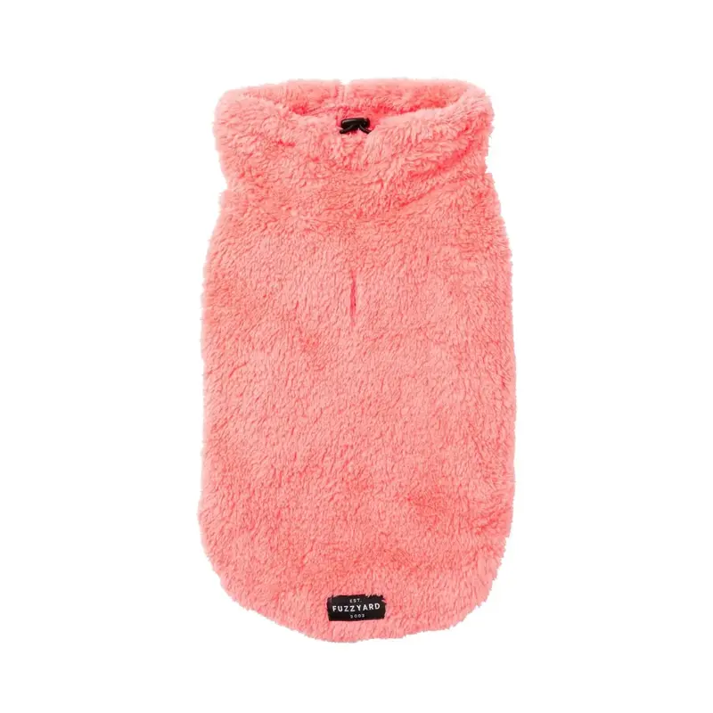 FuzzYard Turtle Teddy Dog Sweater - Peach