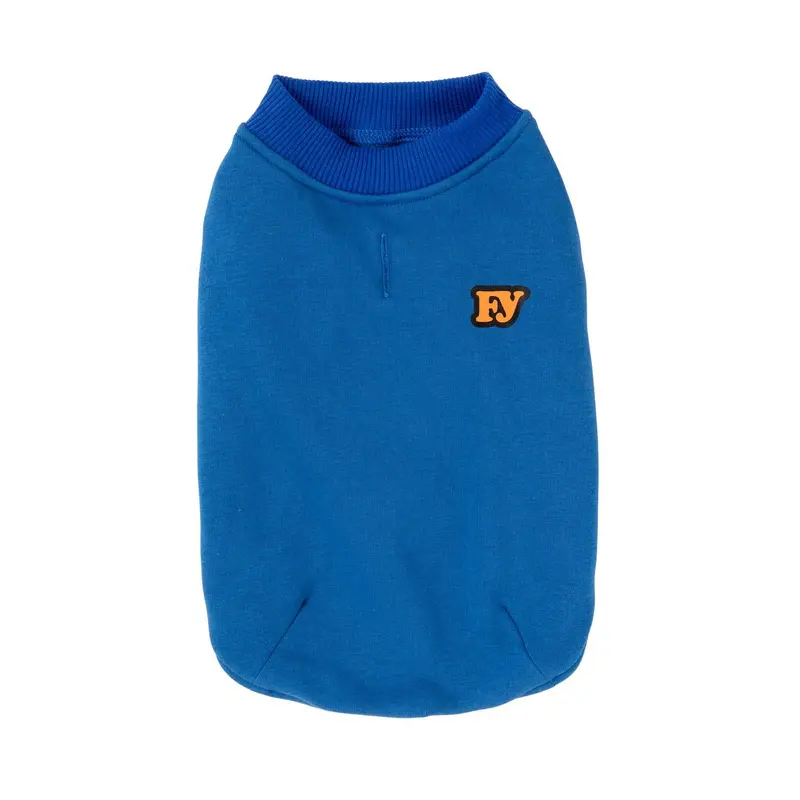 FuzzYard Woof Dog Sweatshirt - Blue