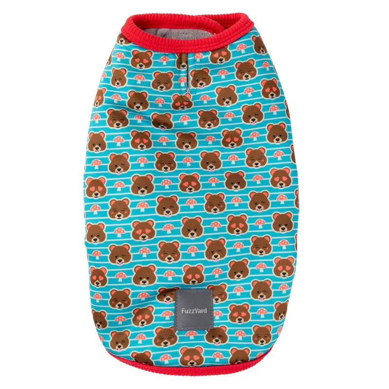 FuzzYard Wrap Dog Vest - Fuzz Bear