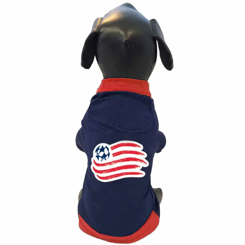 New England Revolution Athletic Mesh Dog Jersey