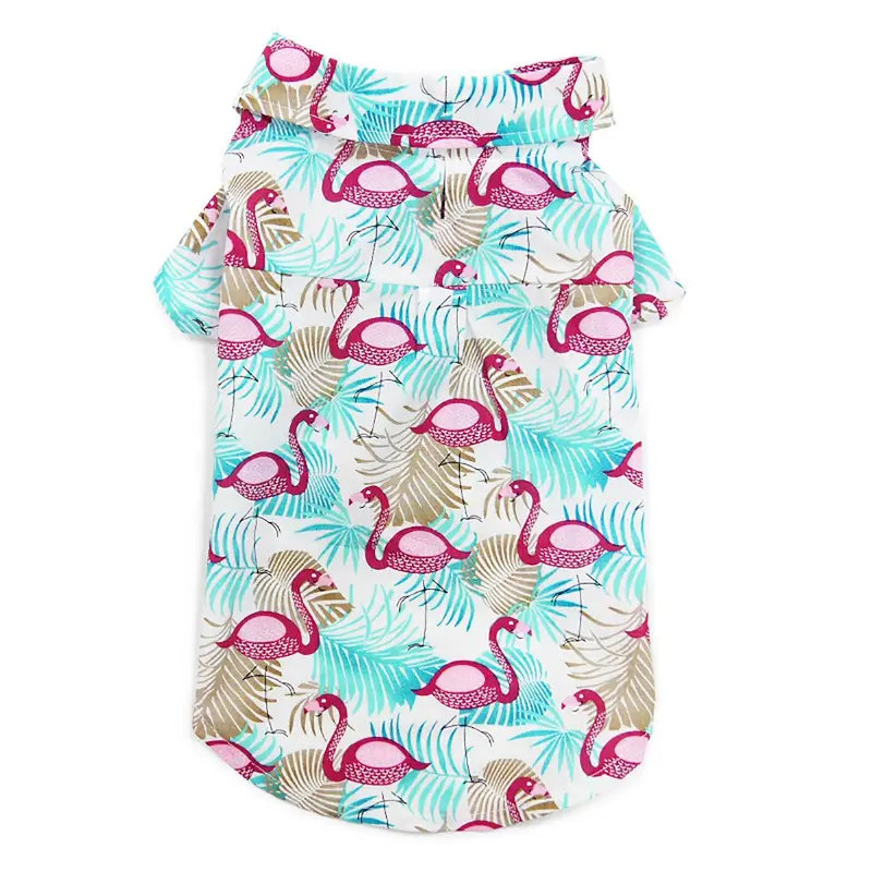 Flamingo Island Dog Shirt by Dogo