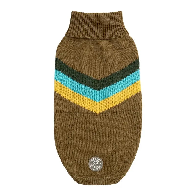 GF Pet Alpine Dog Sweater - Dark Khaki